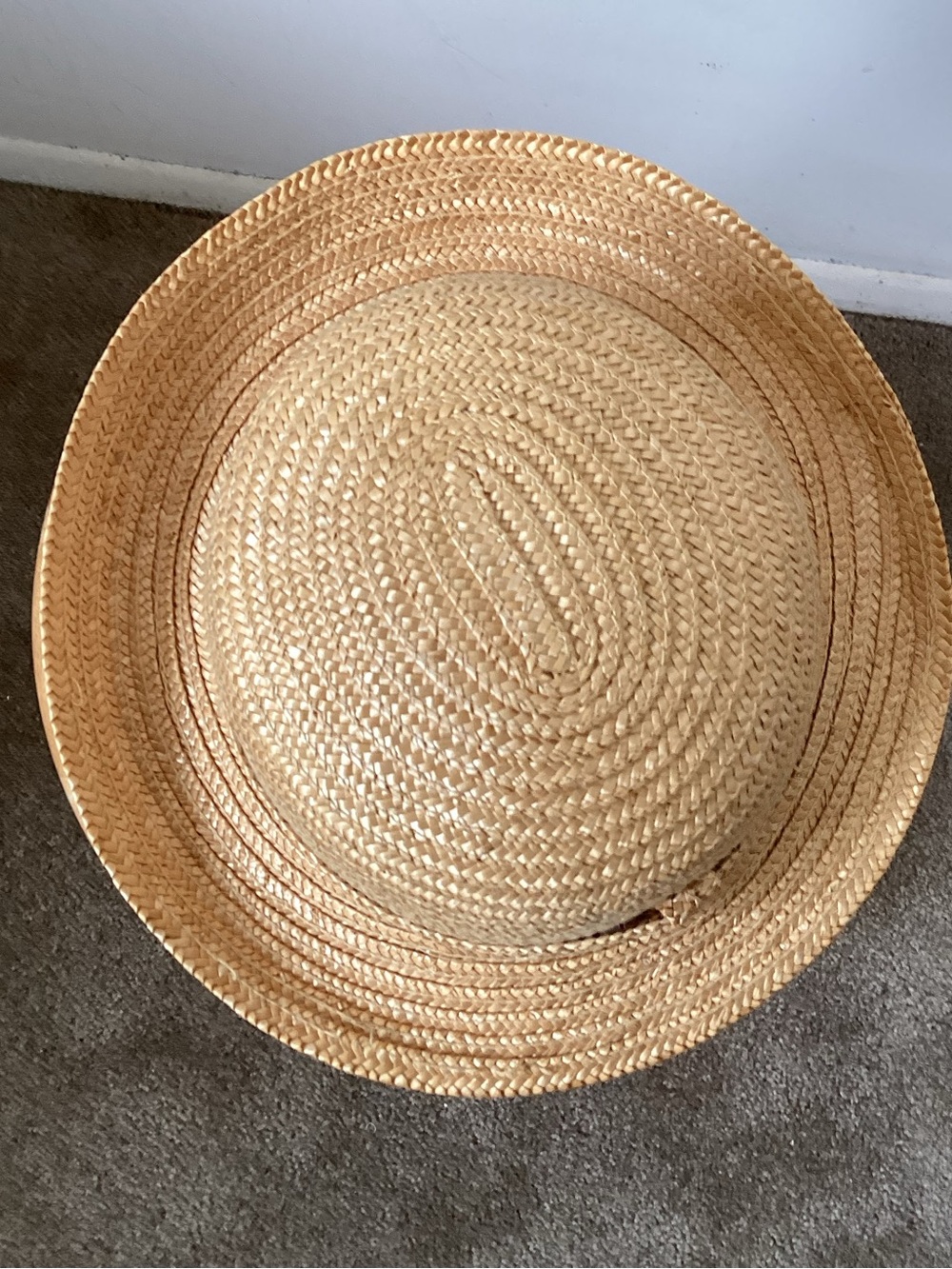 Classic Straw Sun Hat for Women - Natural Tan